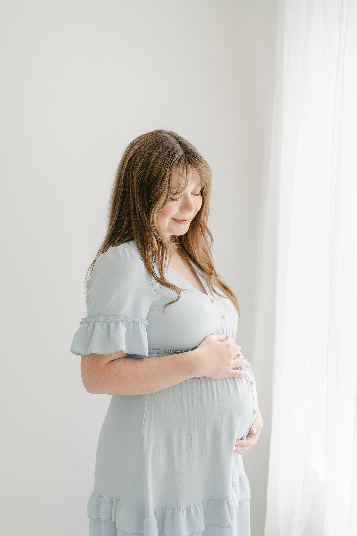 Studio Maternity Portraits in Birmingham (1)