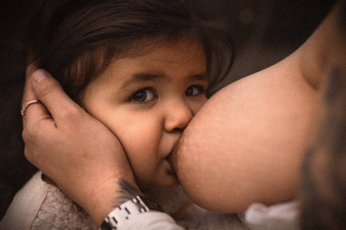 Toddler nursing