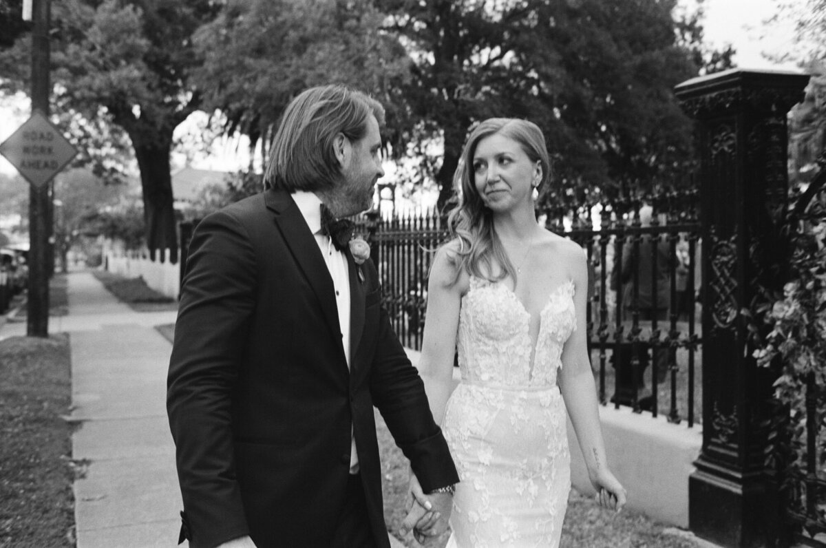 Stephanie and Jacob's colorful Derbes Mansion Wedding