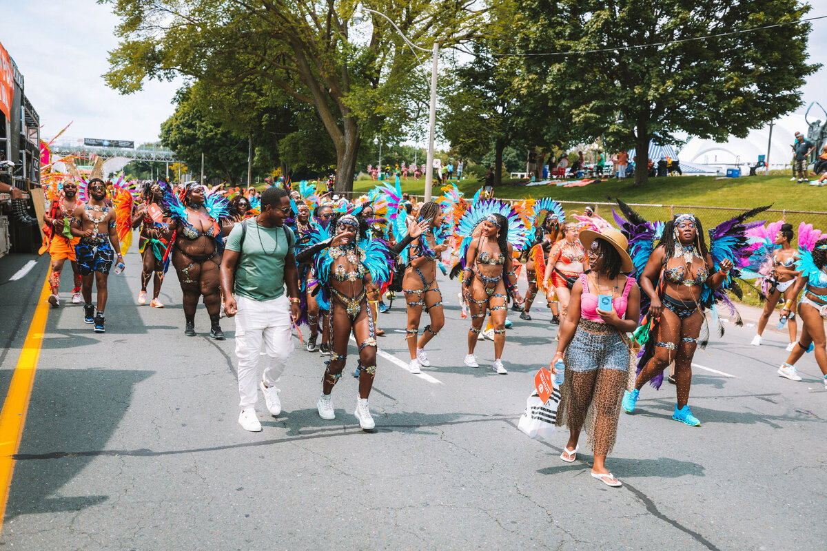Photos of Masqueraders from Toronto Carnival 2023 - Sunlime Mas Band - Medium Band of The Year 2023-025