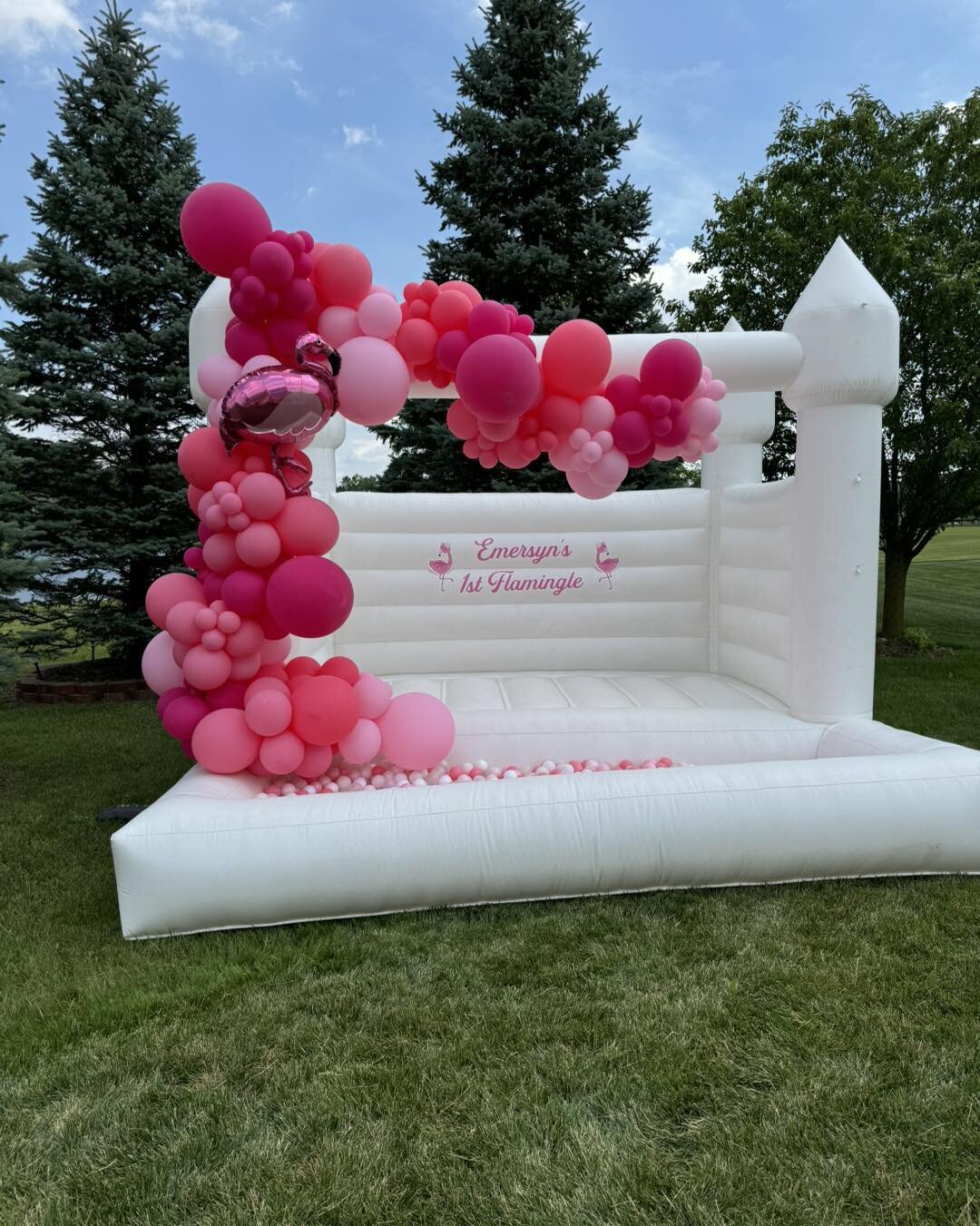 flamingo bounce house