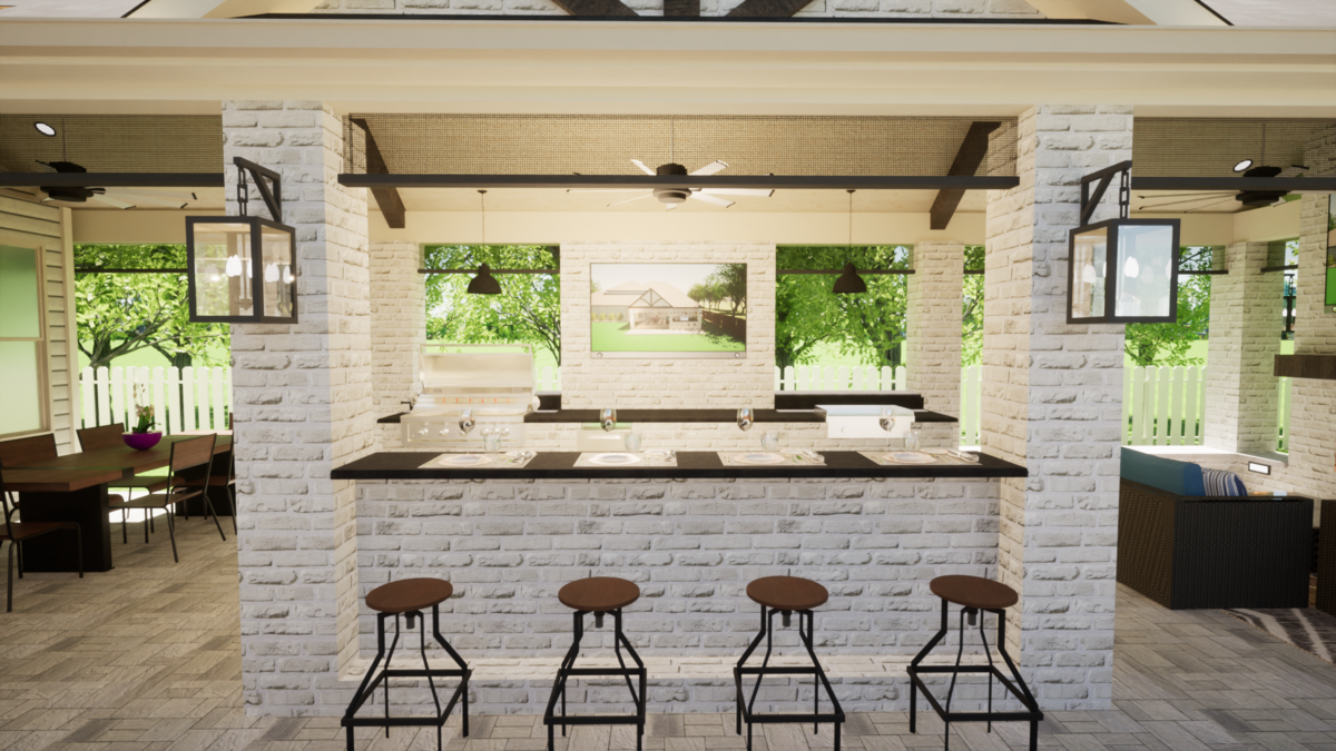 Terrace Outdoor Design - Rendering - Ghezzi - Image7