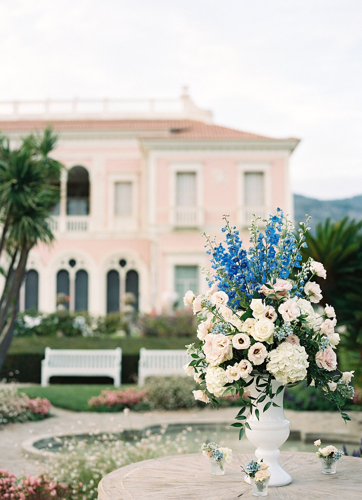 EDW-Wedding photography French Riviera Villa Ephrussi