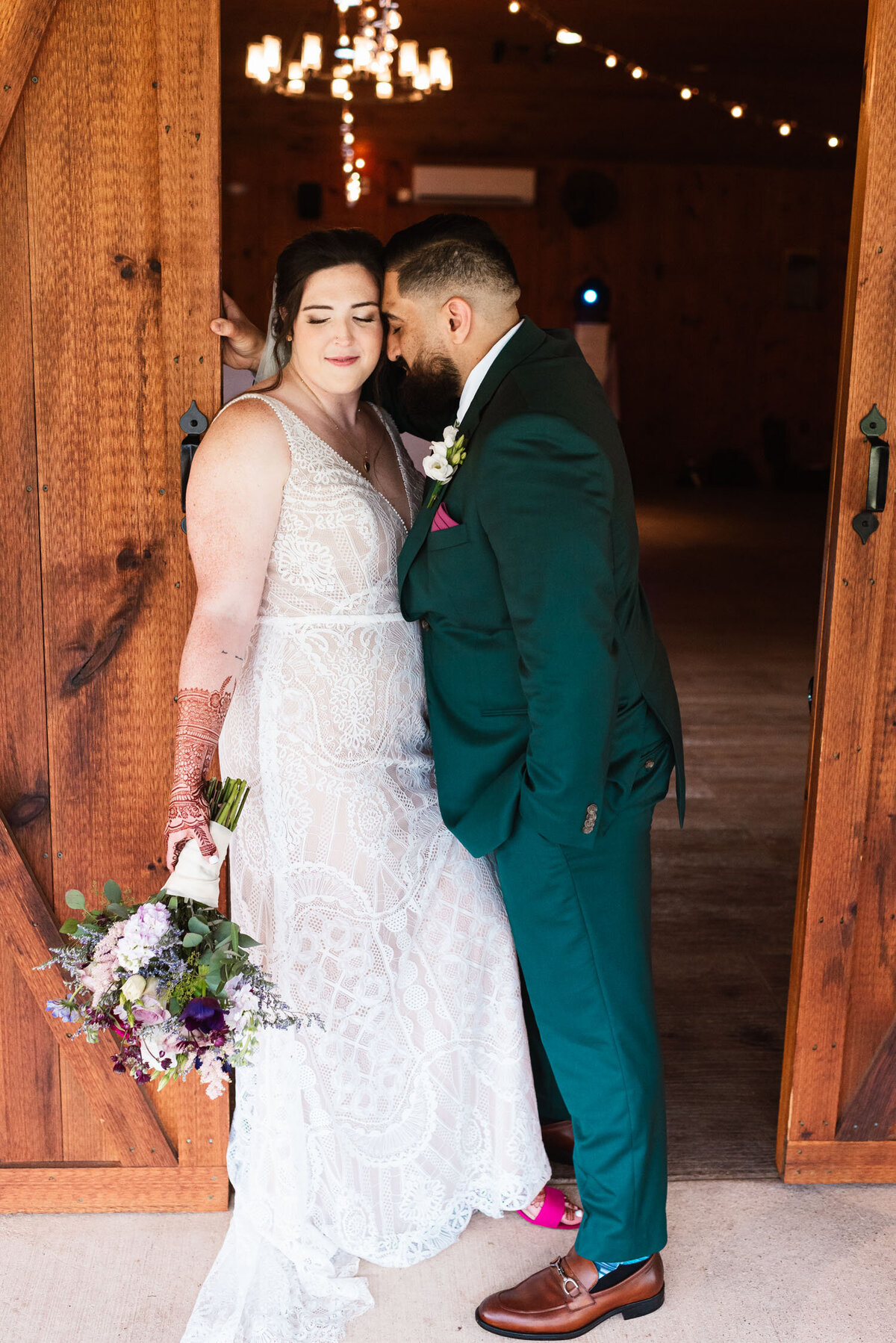 Caity+Karan Patel One Year Vow Renewal, Wedding, Brook Hollow Winery, Columbia NJ, Nichole Tippin Photography-31