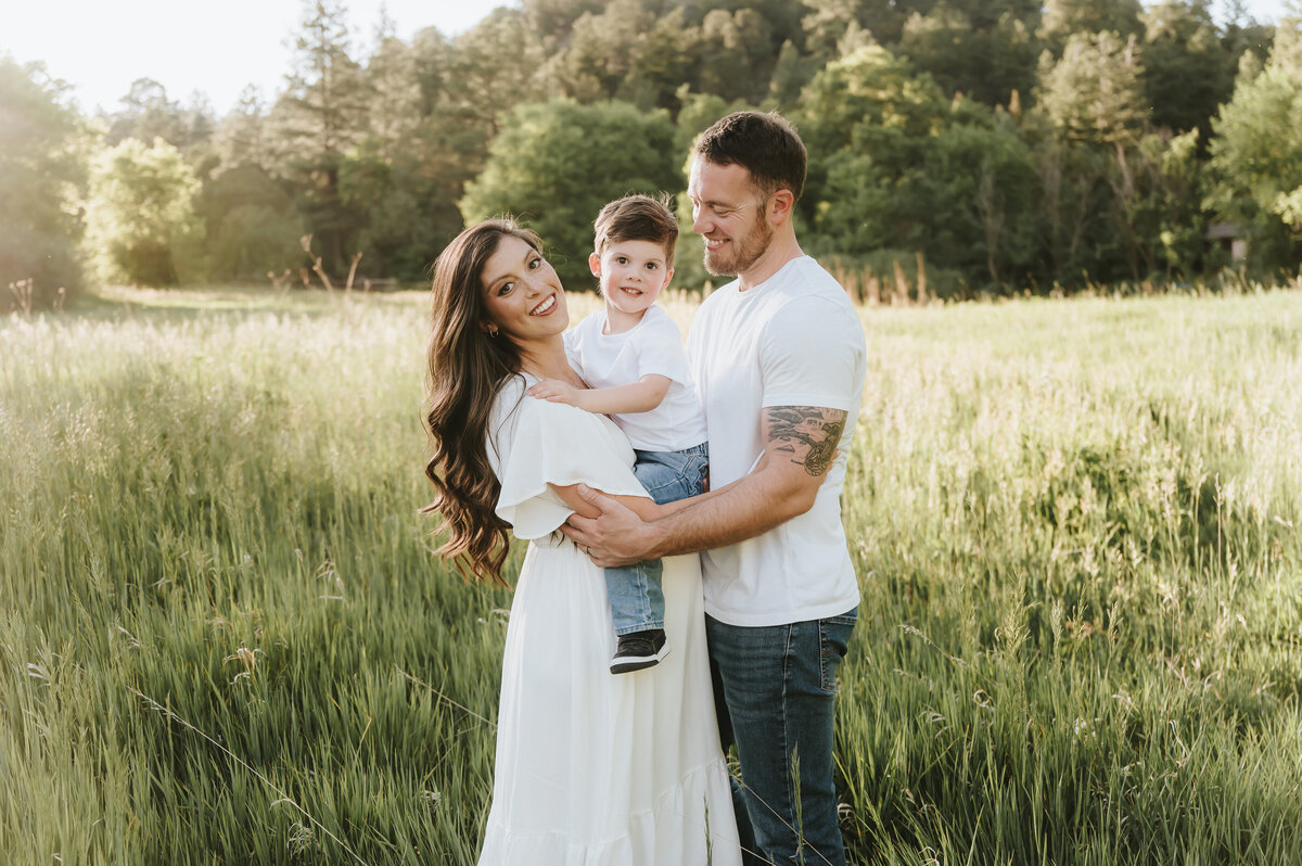 family portraits at la cienega in the Sandia Mountains
