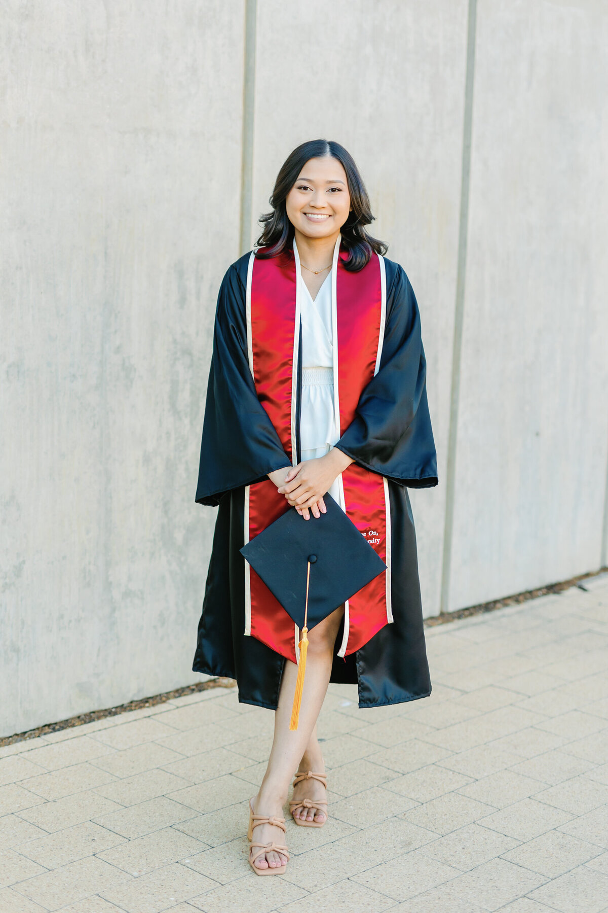 OU Senior photoshoot - Myriad Gardens OKC - Amanda Hitchen Photography-12