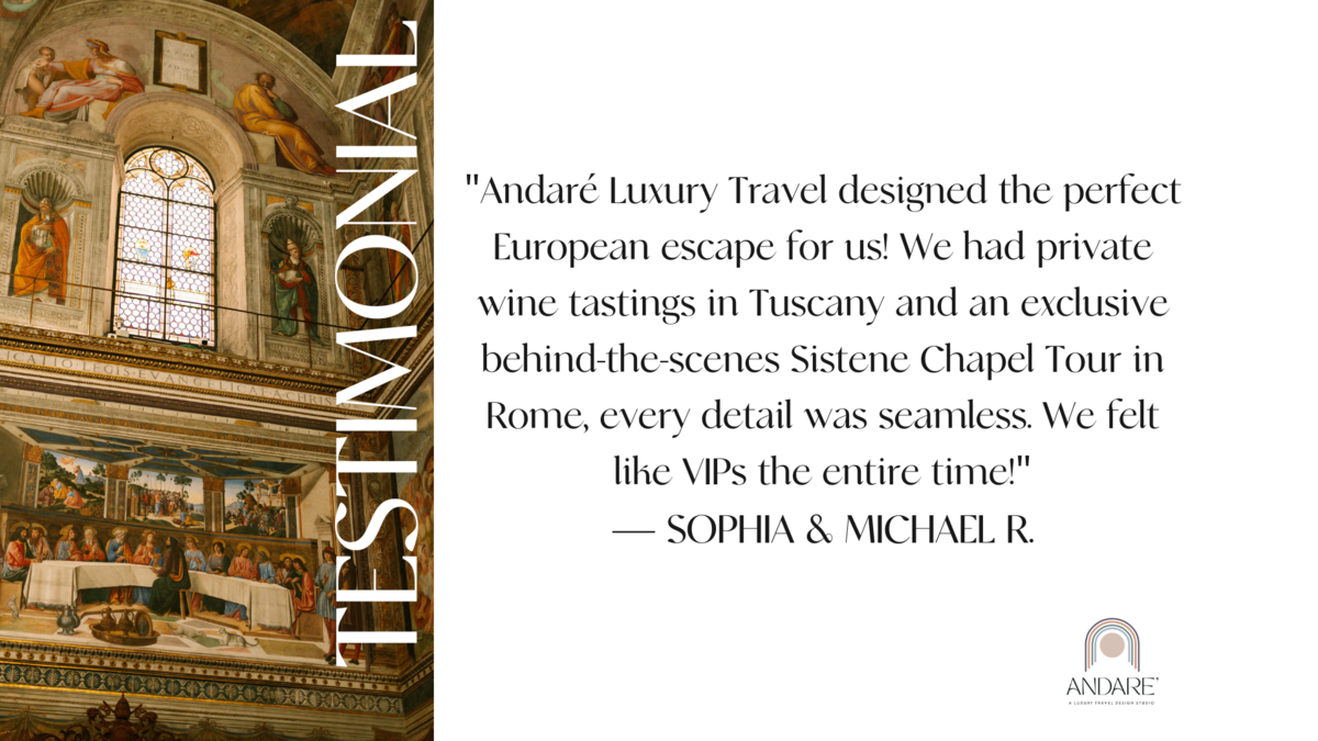 client review from Tuscany Italy