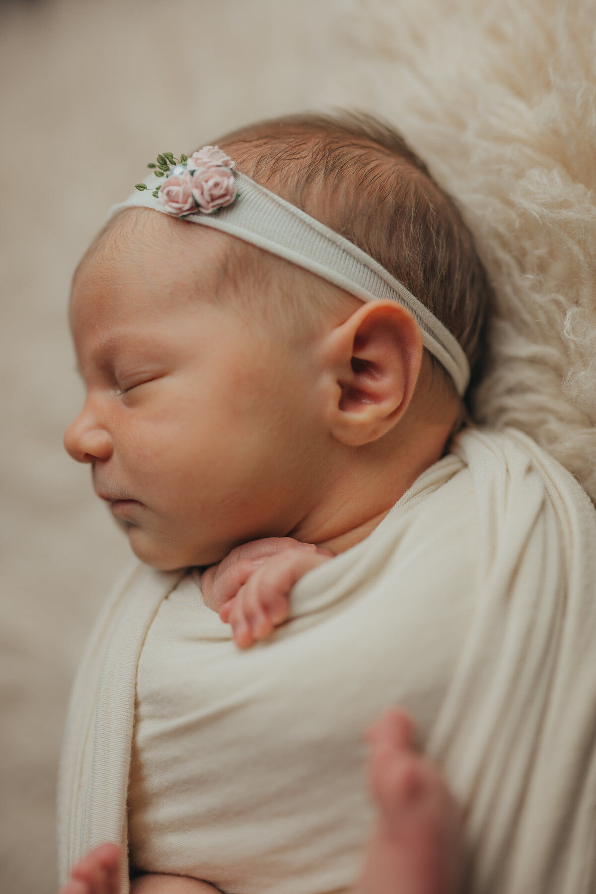 newborn-girl-profile-portrait