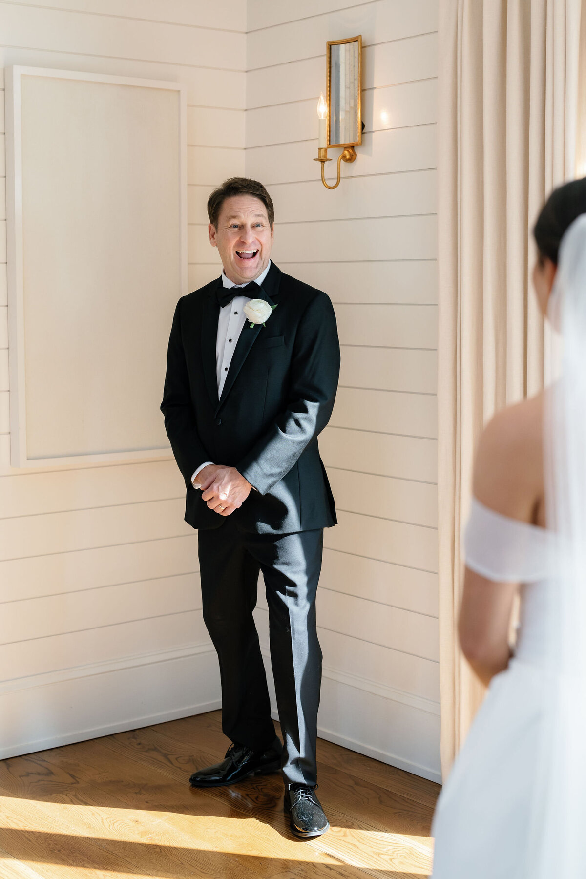Family First Look Photo by Lisa Blanche Photography