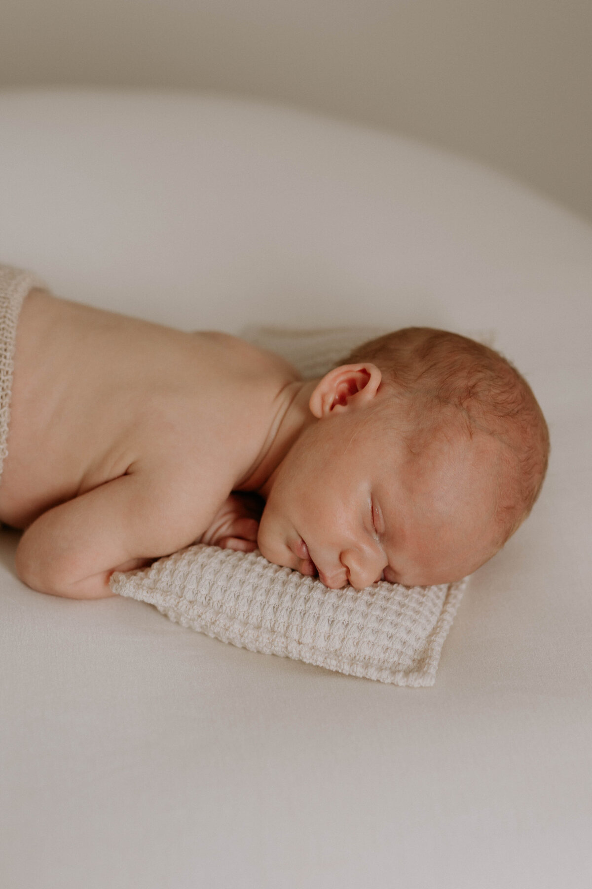 Newborn Baby Posing