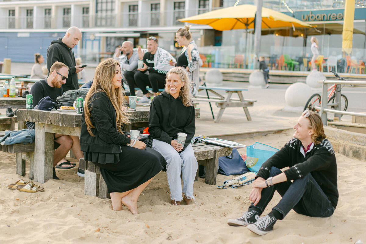 Kayla Stoate Photography Kid-A Team Building Event Documentary Editorial Bournemouth Boscombe Beach _92A3223