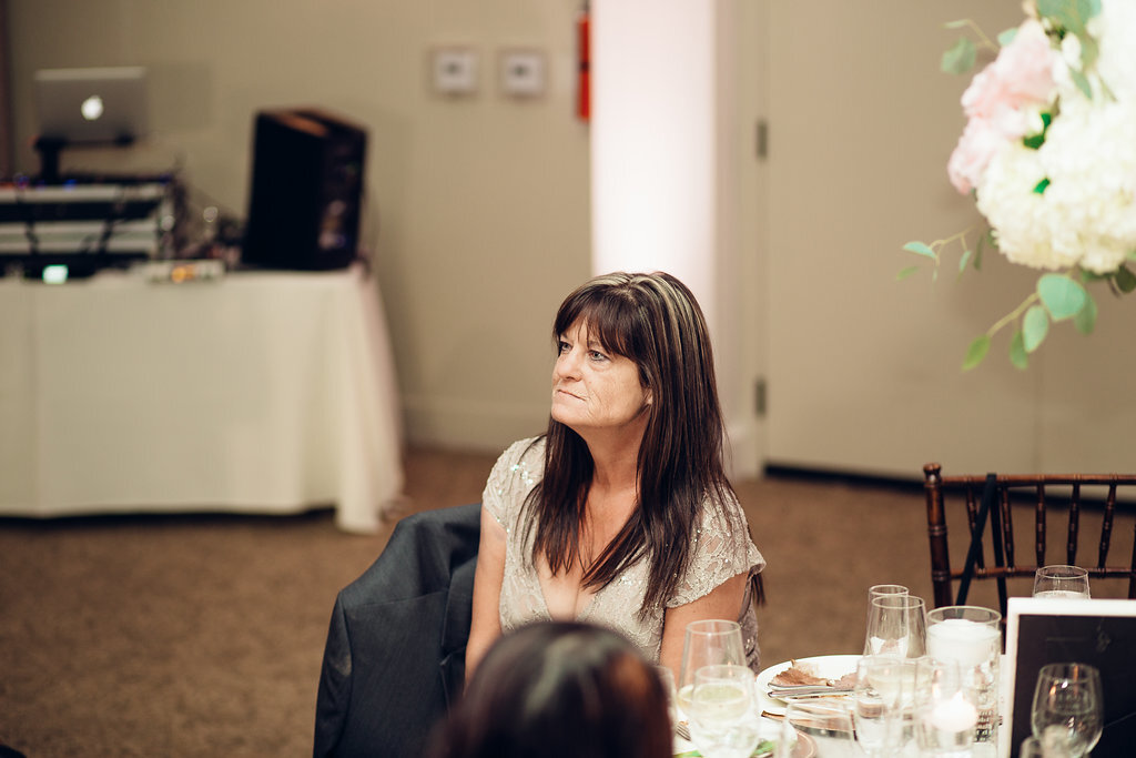 Wedding Photograph Of Woman Looking Up While Sitting Los Angeles