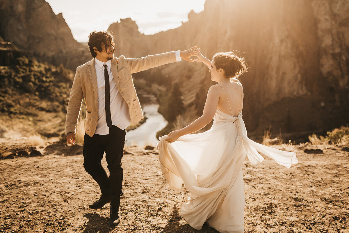 Smith Rock State Park Elopement