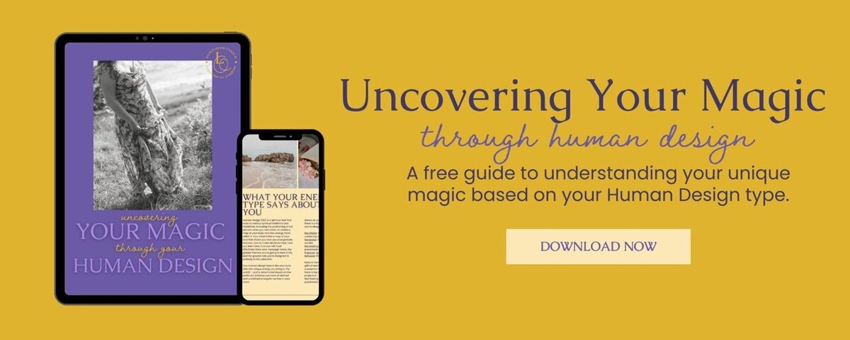 a free guide to understanding your magic based on human design type