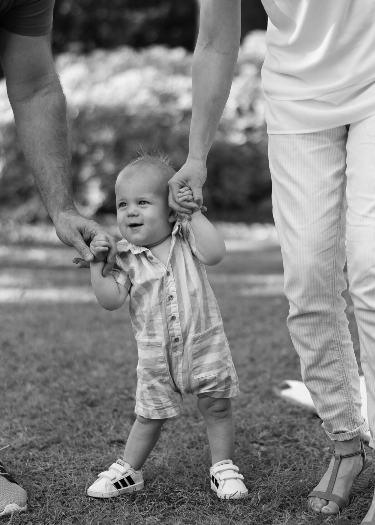 Baby's first birthday photoshoot with a smash cake