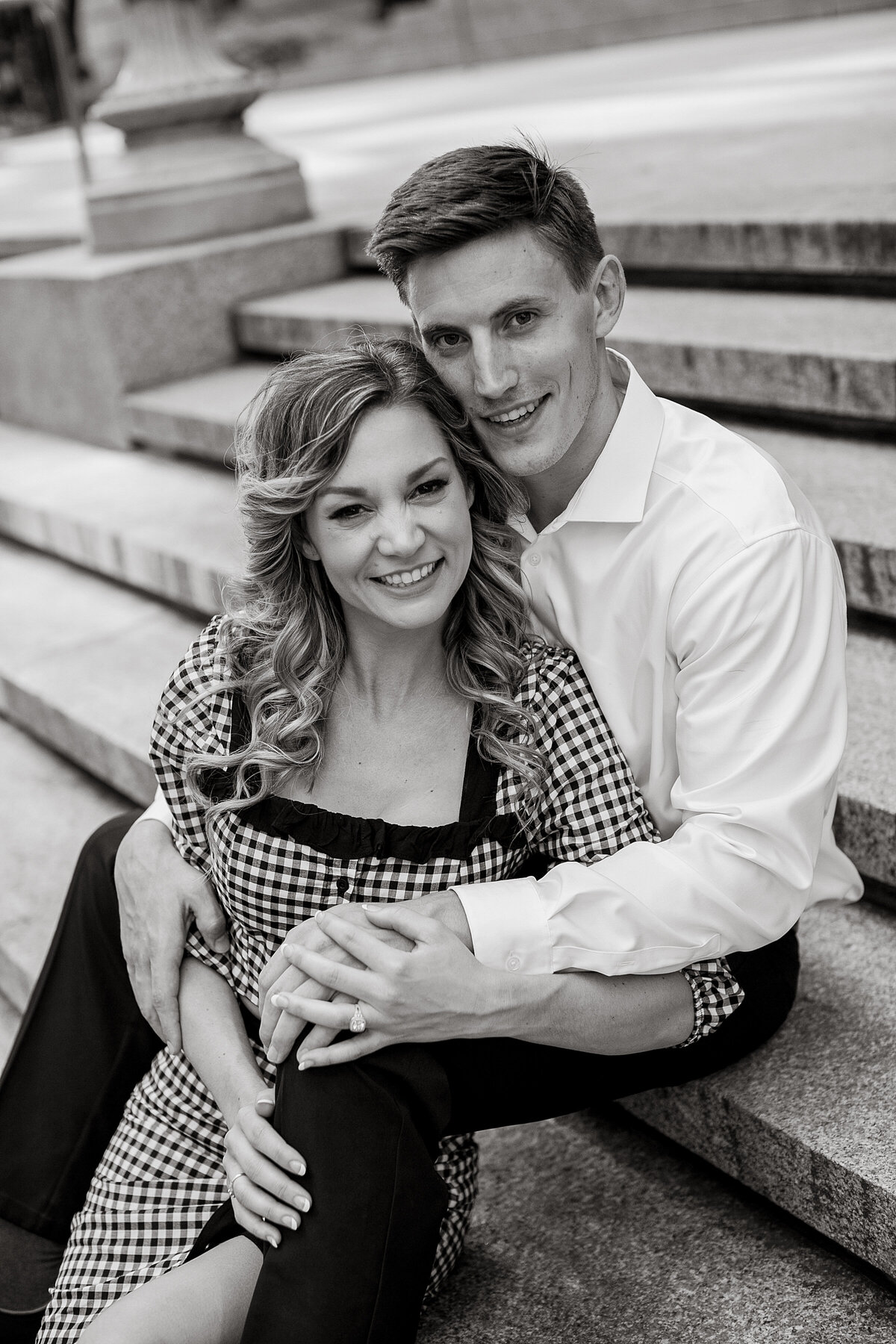 Dallas skyline engagement photos Hampton Morrow 0032