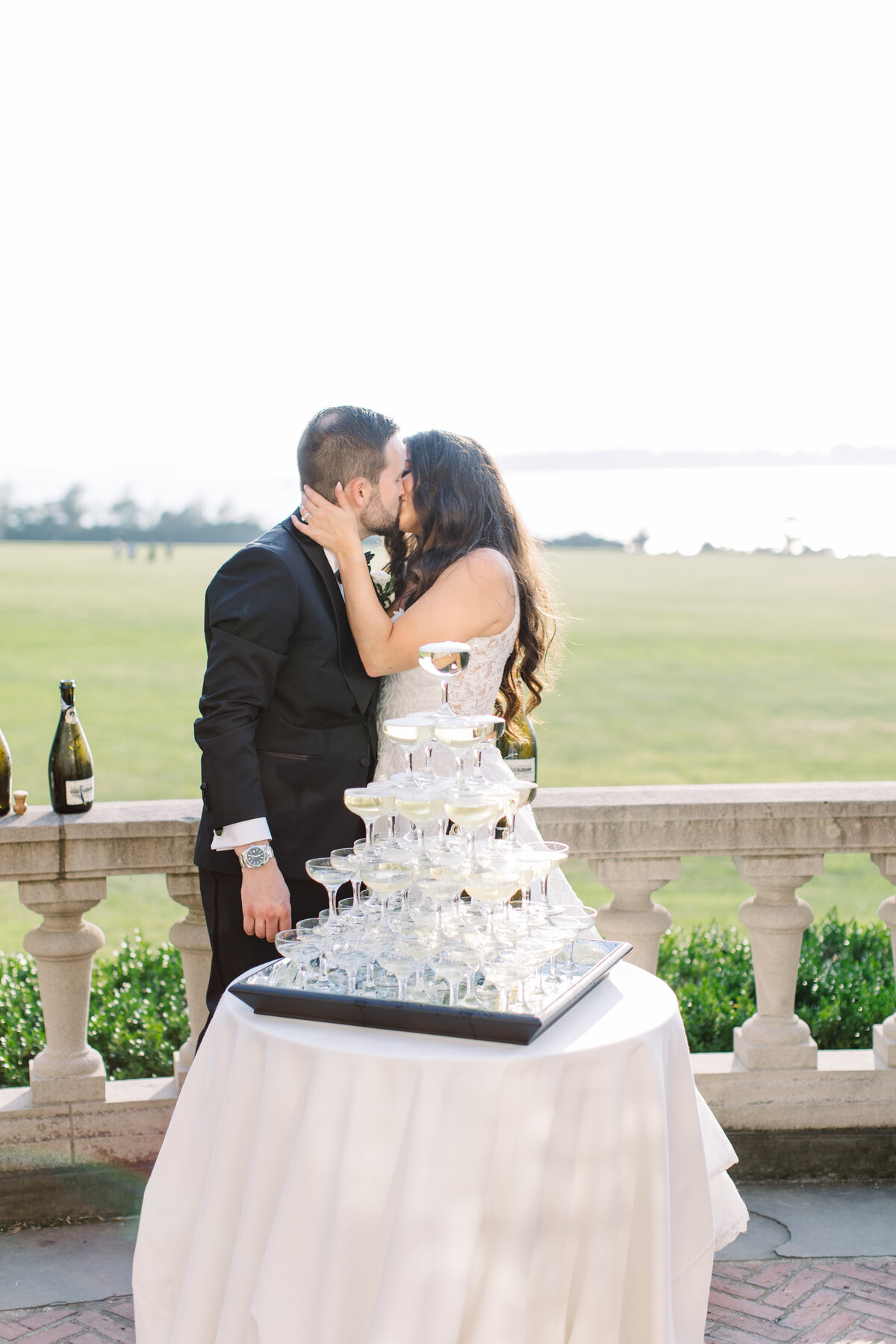 Blithewold Mansion Romantic and Timeless Summer Wedding