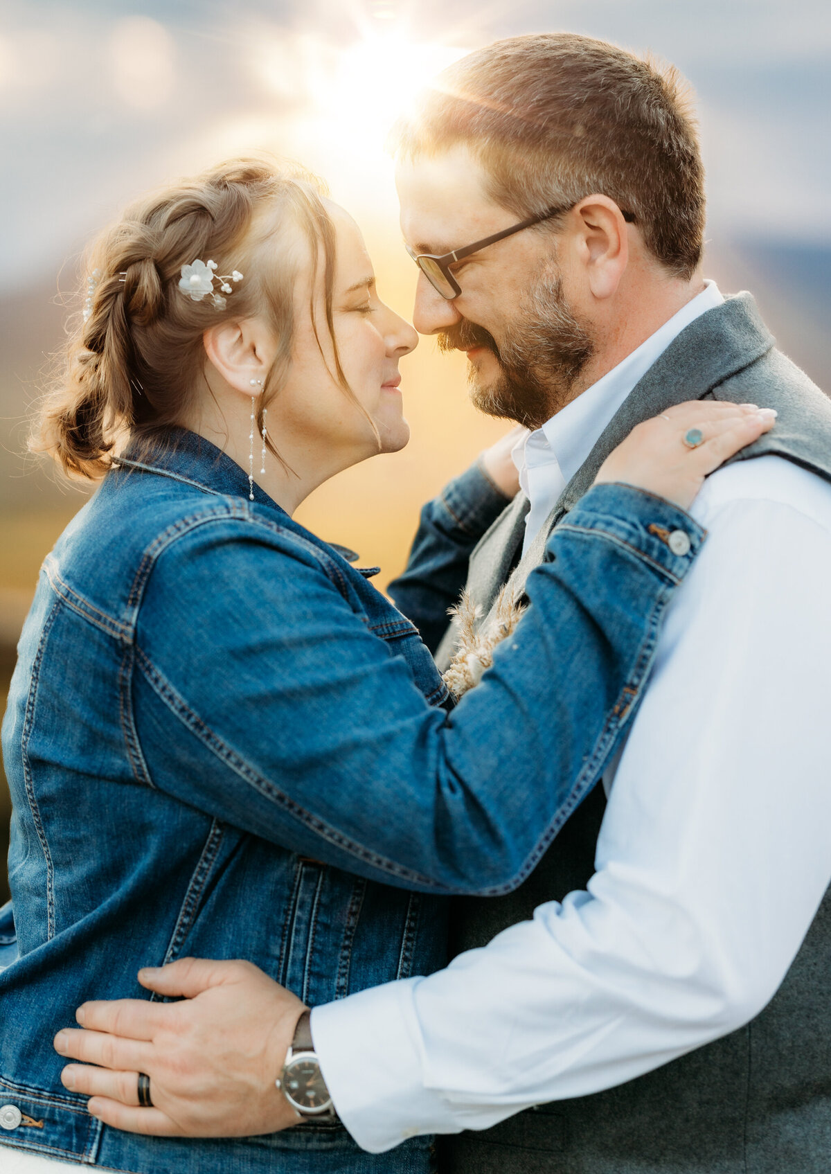 Kiss with your nose