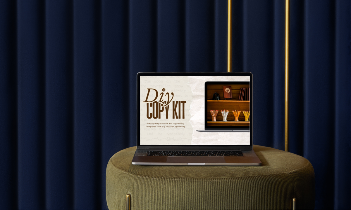 DIY COPY KIT Mockup Hero