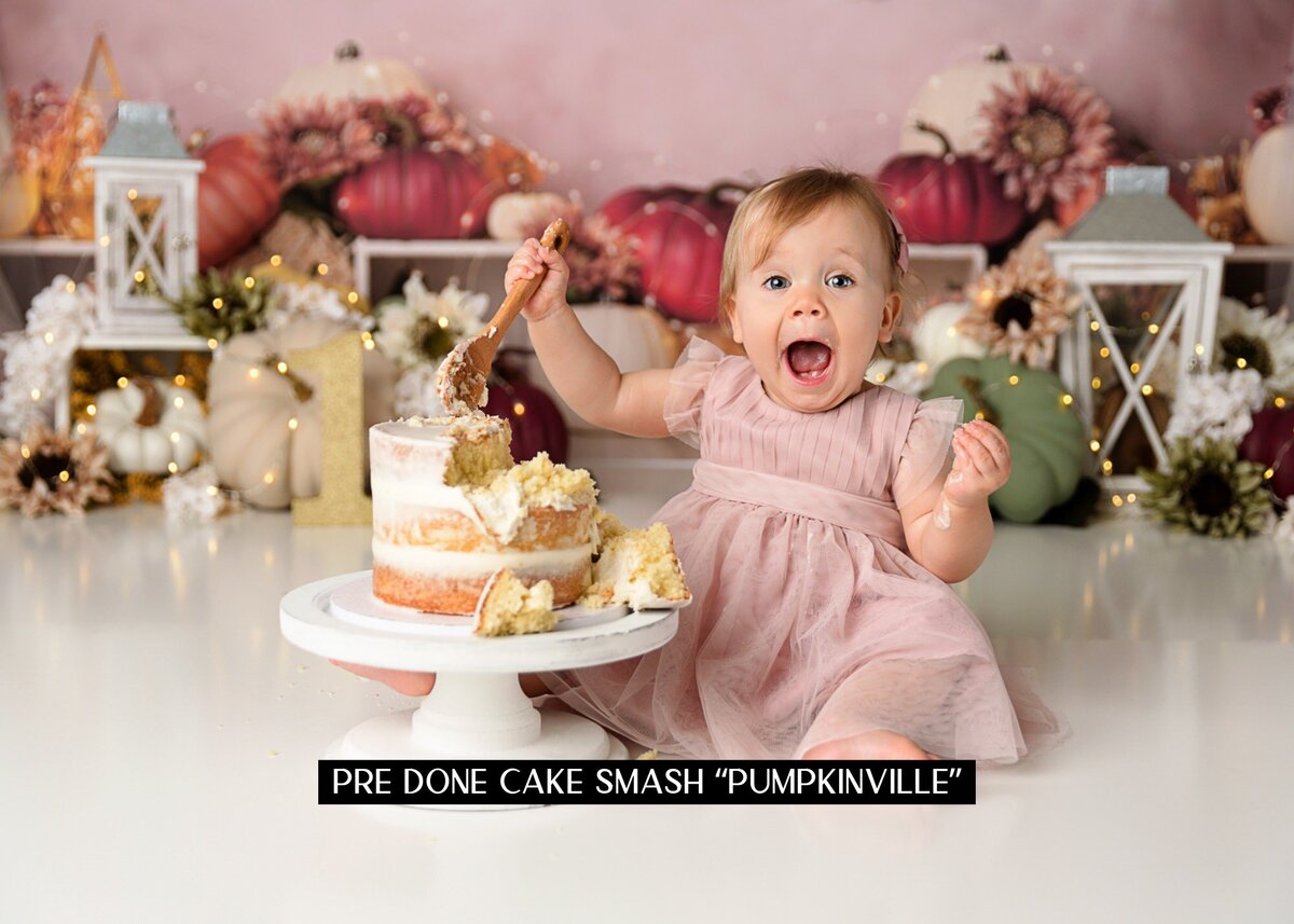 Cake Smash Pumpkinville