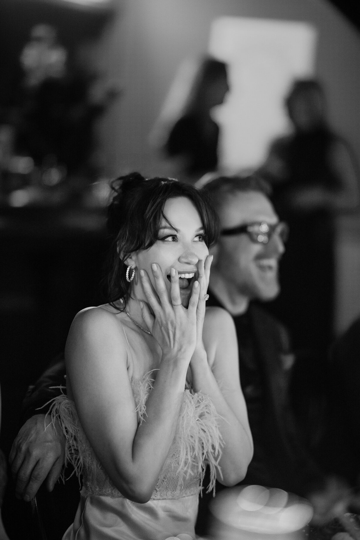 Candid wedding moments at a Palazzo Vilòn wedding in Rome Italy
