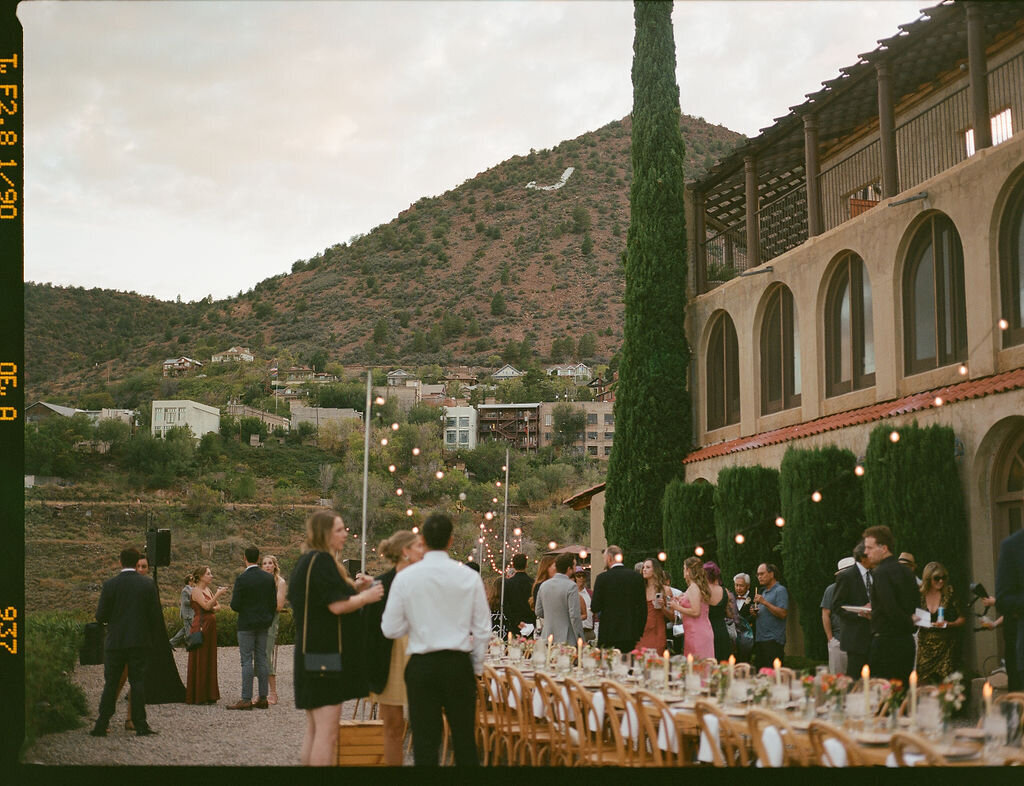 Romantic Jerome, Arizona wedding planned and styled by BTO Events