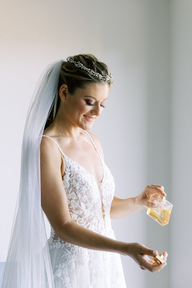 Villa wedding in Rhodes Greece with chandelier installations  (22)
