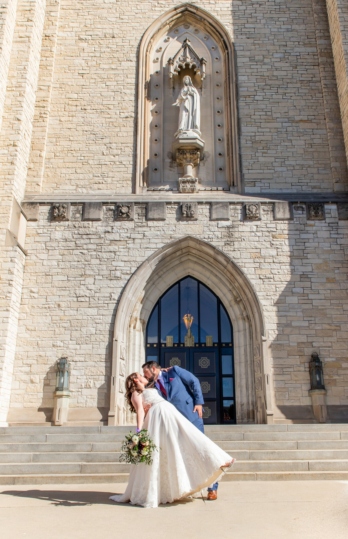 Cathedral of Immaculate Conception Fort Wayne Indiana Wedding Photography-115