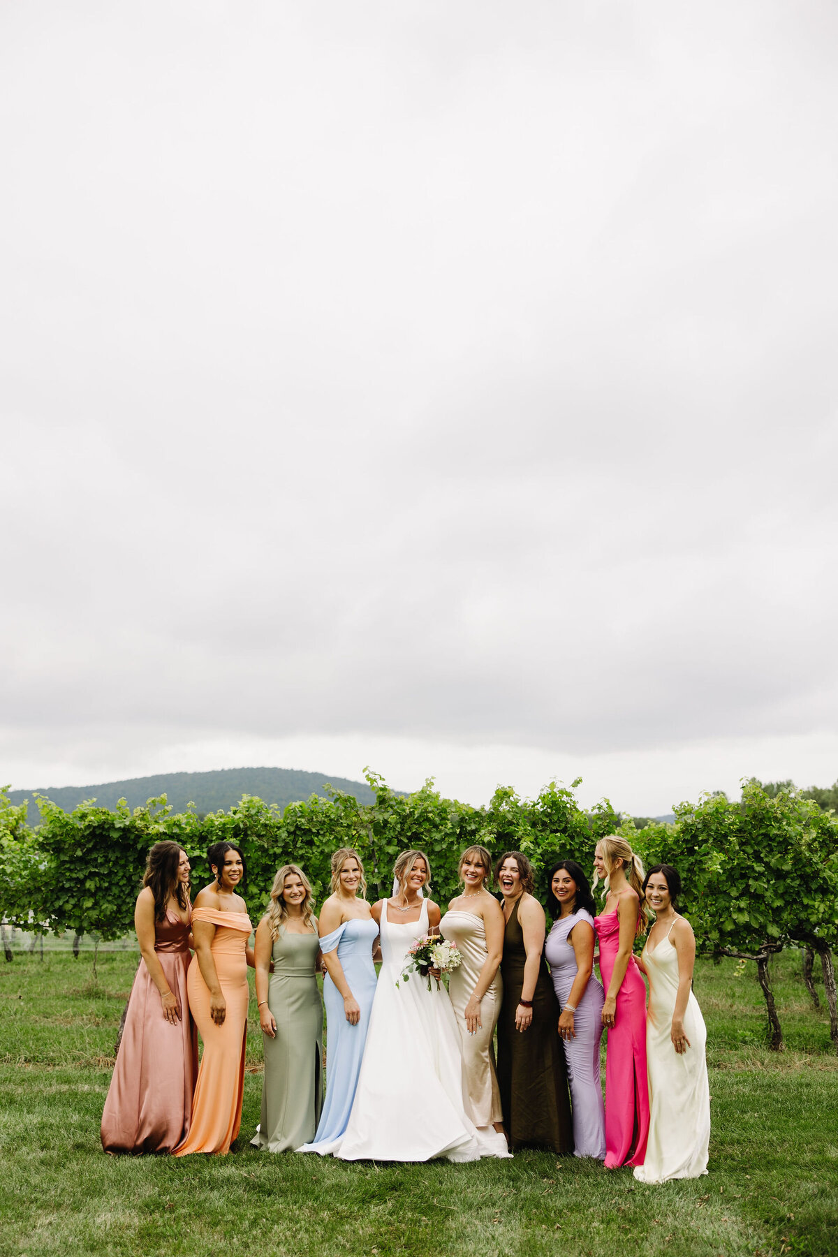 Bridal Party Portraits by Richmond Virginia Wedding Photographer