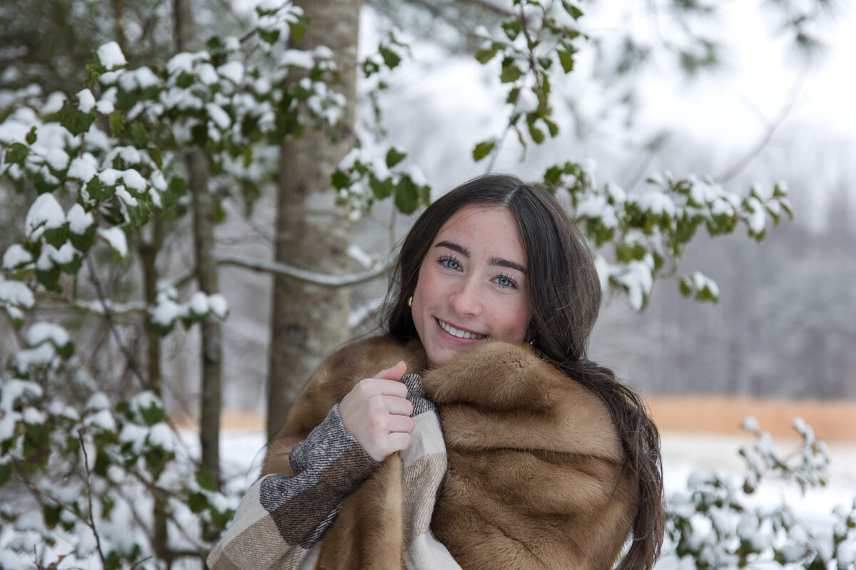 Brooke in snow ©SHP 2024-0292