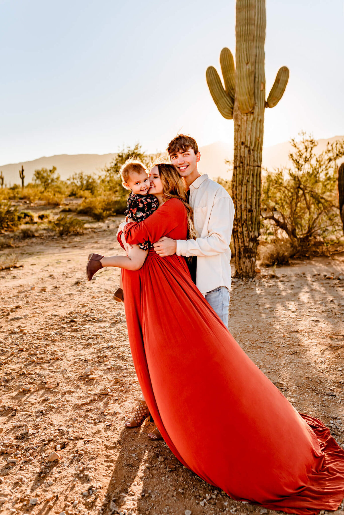 maternity photography session in Arizona
