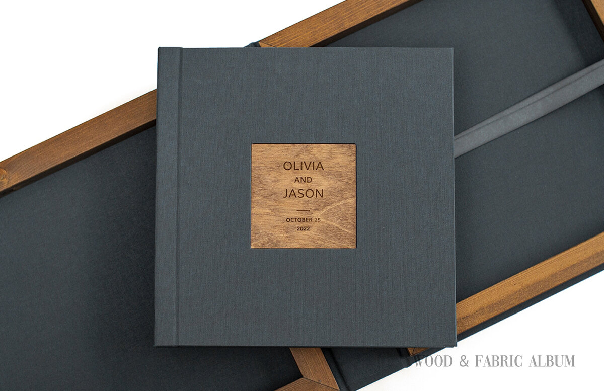 056 - pg 110-111 - Spread - Wood and Fabric Album