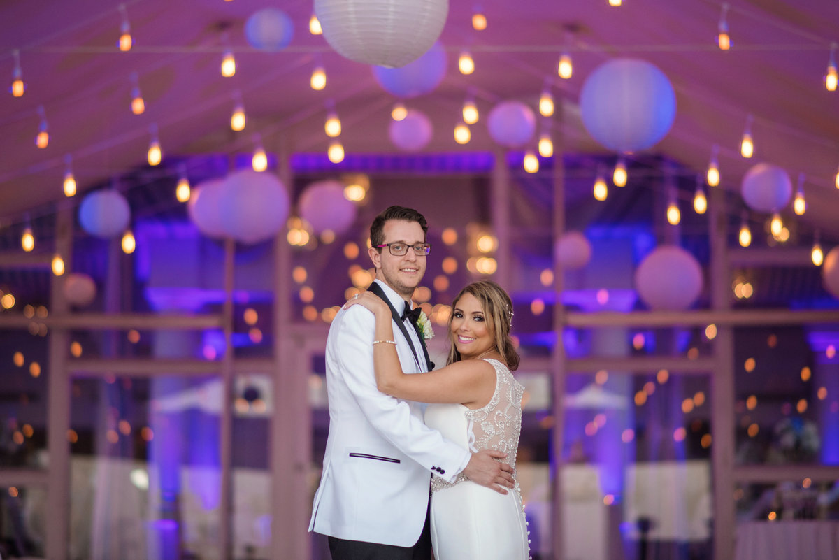 Bride and Groom at Oceanbleu Beachfront Catering