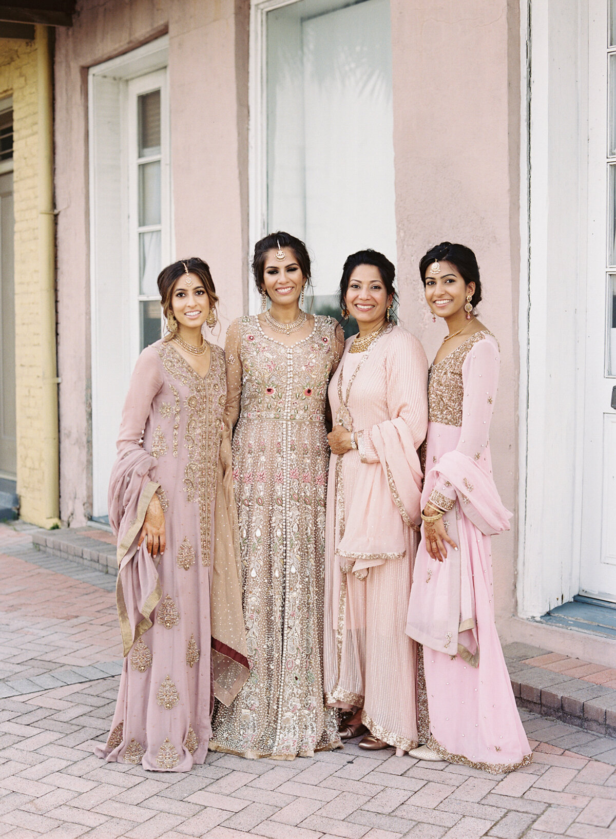 race-and-religious-new-orleans-blush-gold-lehenga-bridesmaids