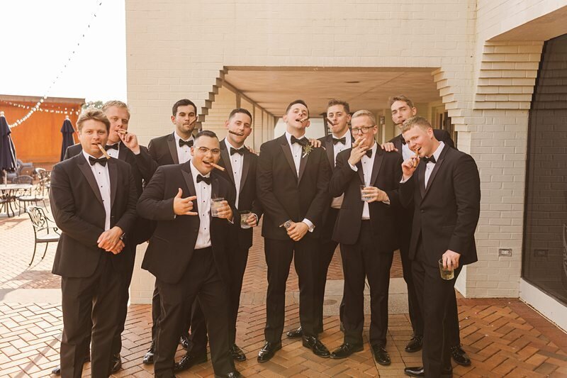 Wedding Reception at Evansville Country Club224
