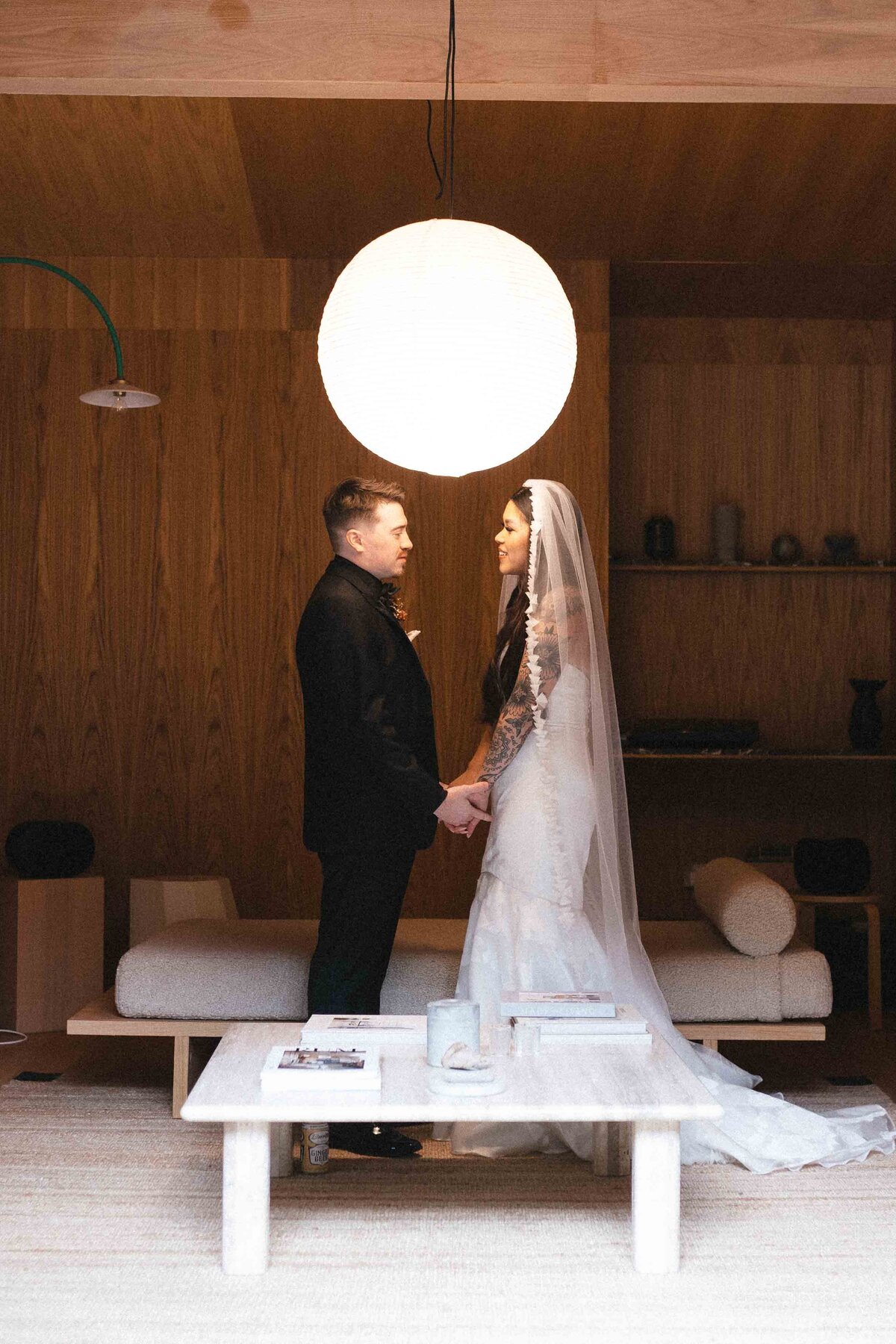Intimate micro-wedding at The River Cabaan in Oregon