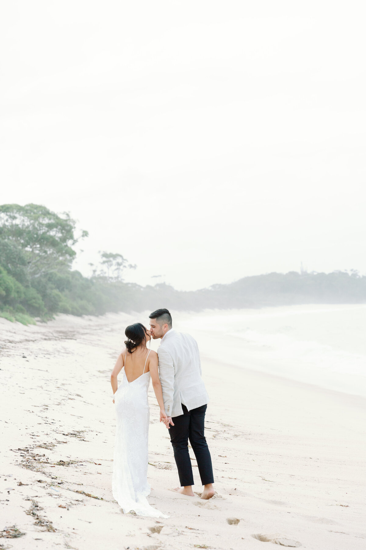 Salt Shoal Bay Luxury Beach Wedding By Fine Art Film Timeless and Elegant Wedding Photographer Sheri McMahon-104