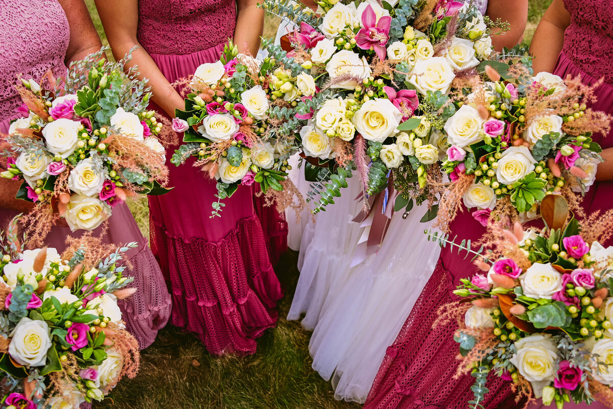 bridal party floral