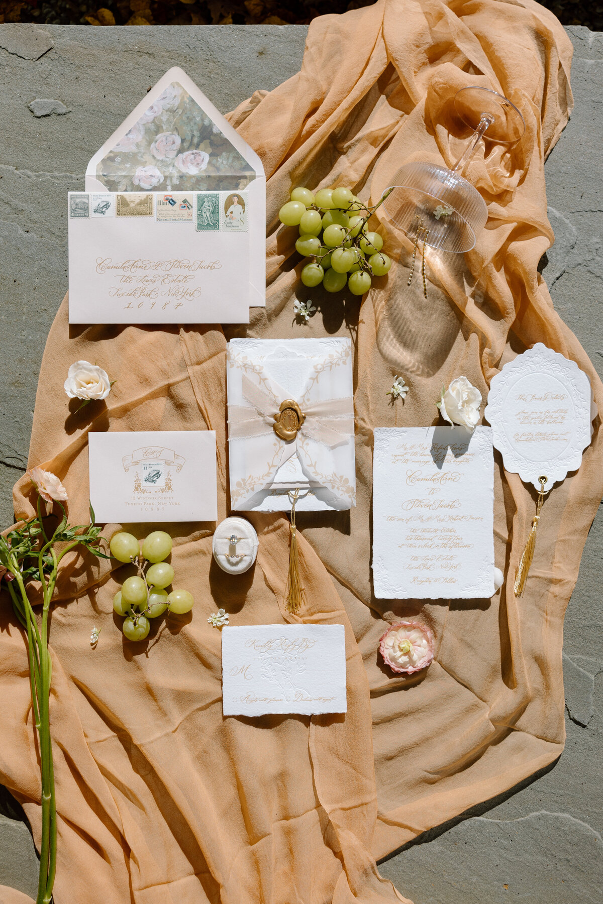 Tuxedo Park_ NY - Luxury Wedding Styled Shoot - Editorial Bridal 050
