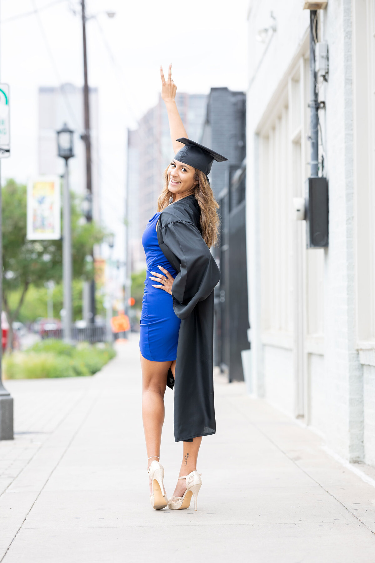 Dallas senior photographer capturing timeless graduation portraits for high school seniors, featured in a professional Senior Photography Portfolio.