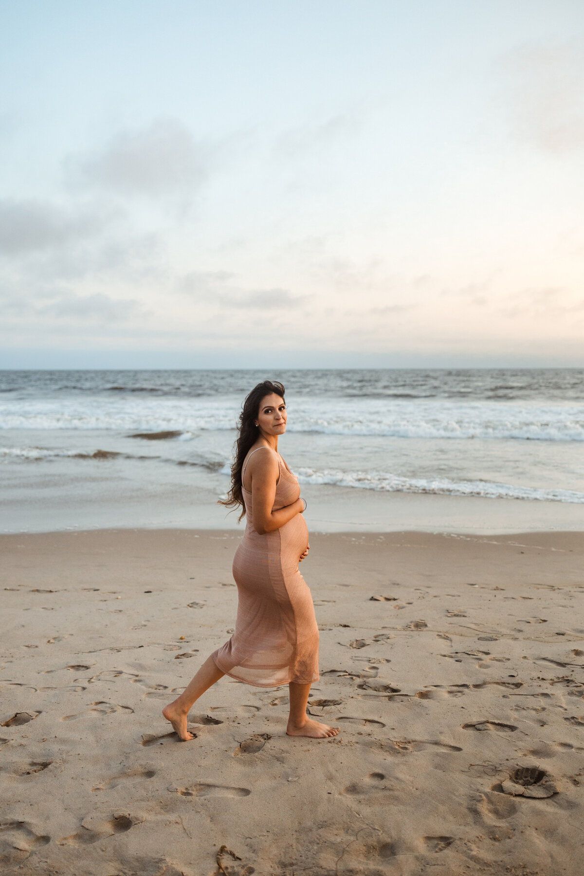 Santa Monica Beach Maternity Photography 78