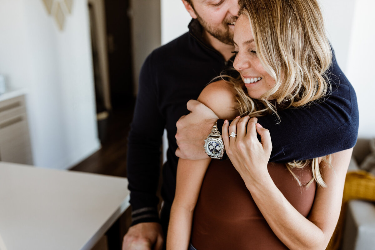 Best-Chicago-Engagement-Photographer-West-Loop-At-Home