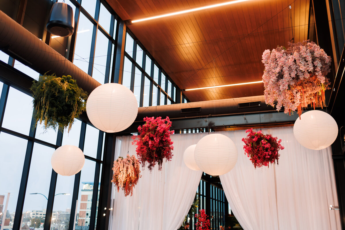 bold color block wedding gather at deer district milwaukee -43
