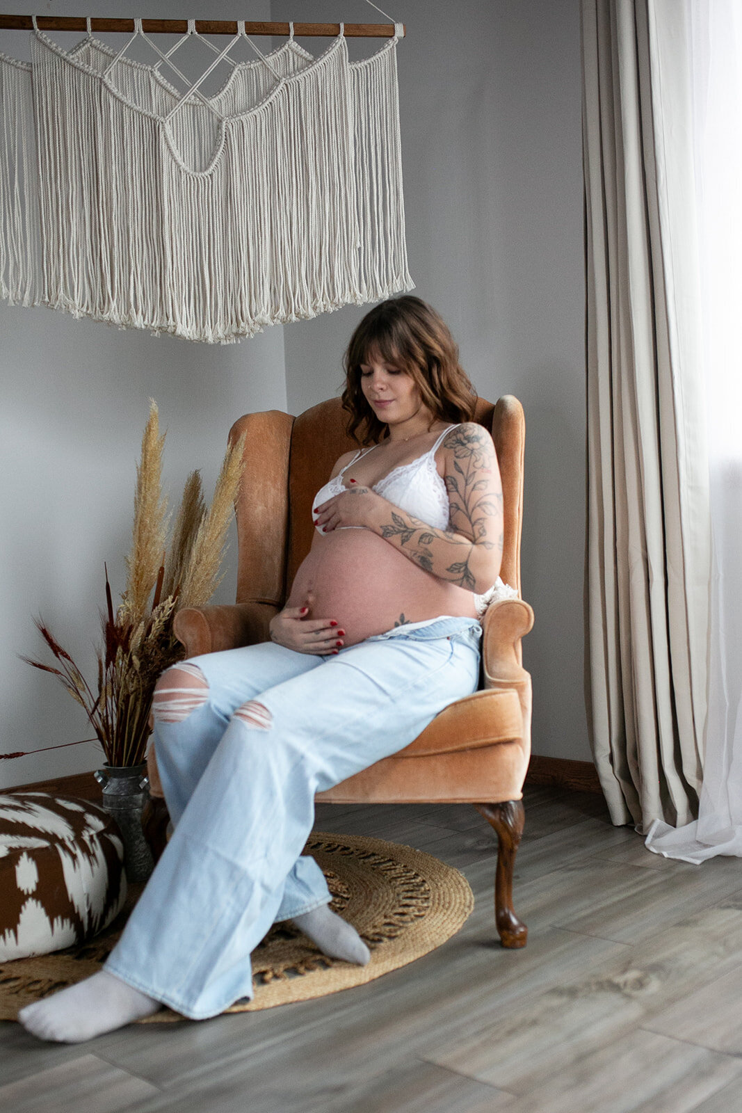 Western-Maternity-Boudoir-1