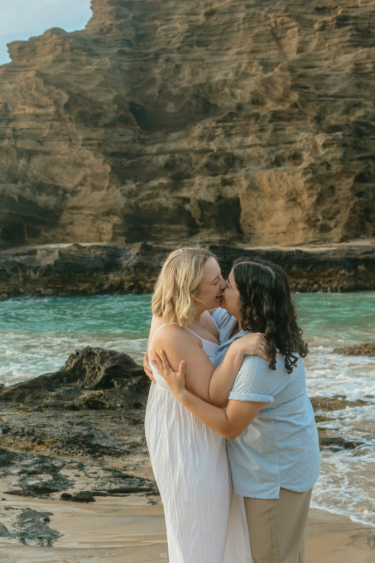 Gay Engagement Photoshoot Honolulu Hawaii
