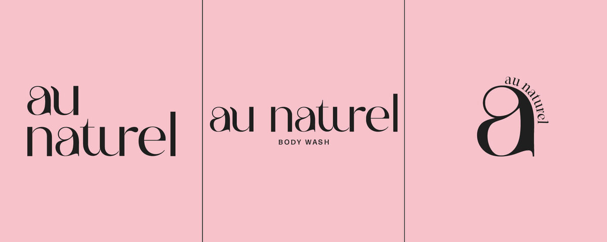 Subtle abstract logo mark for gender-neutral skincare
