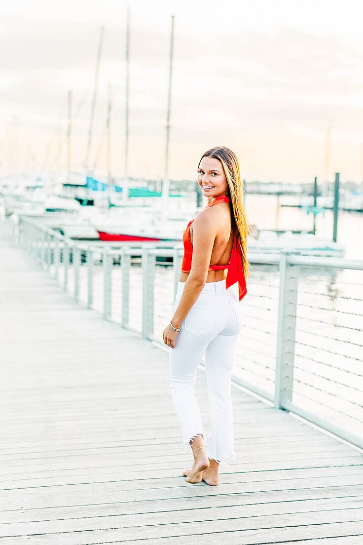 Summer Senior Photos in New Bern North Carolina