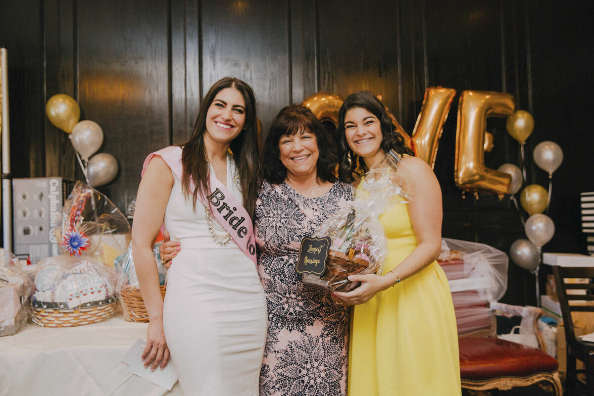 Bridal Shower Photography | Bride-to-be enjoying her celebration surrounded by loved ones | Bridgewater, New Jersey