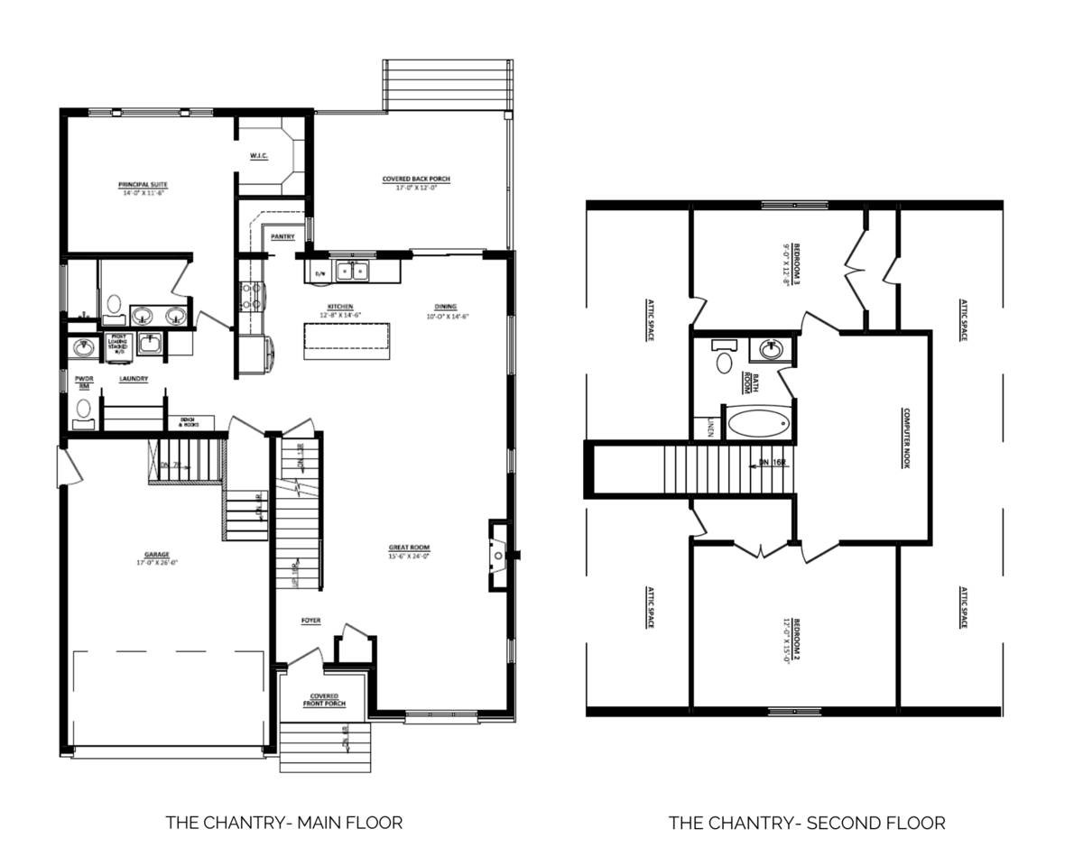 The Chantry - Main and Second Floor