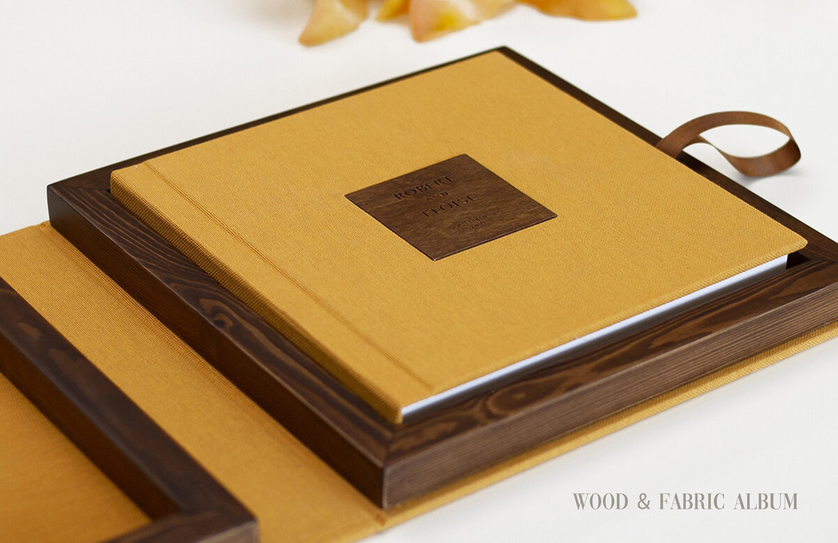 050 - pg 98-99 - Spread - Wood and Fabric Album